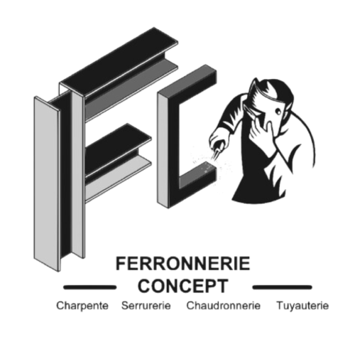 Logo Ferronnerie Concept fond transparent