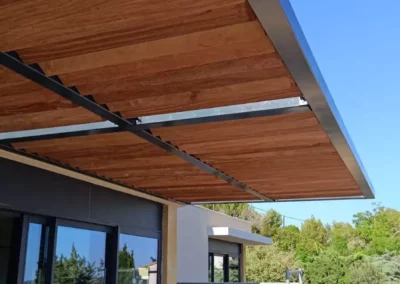 pergola lattes en bois
