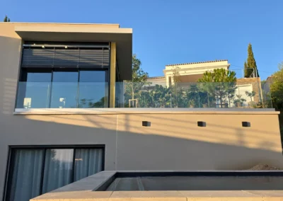 villa bandol garde corps vitré